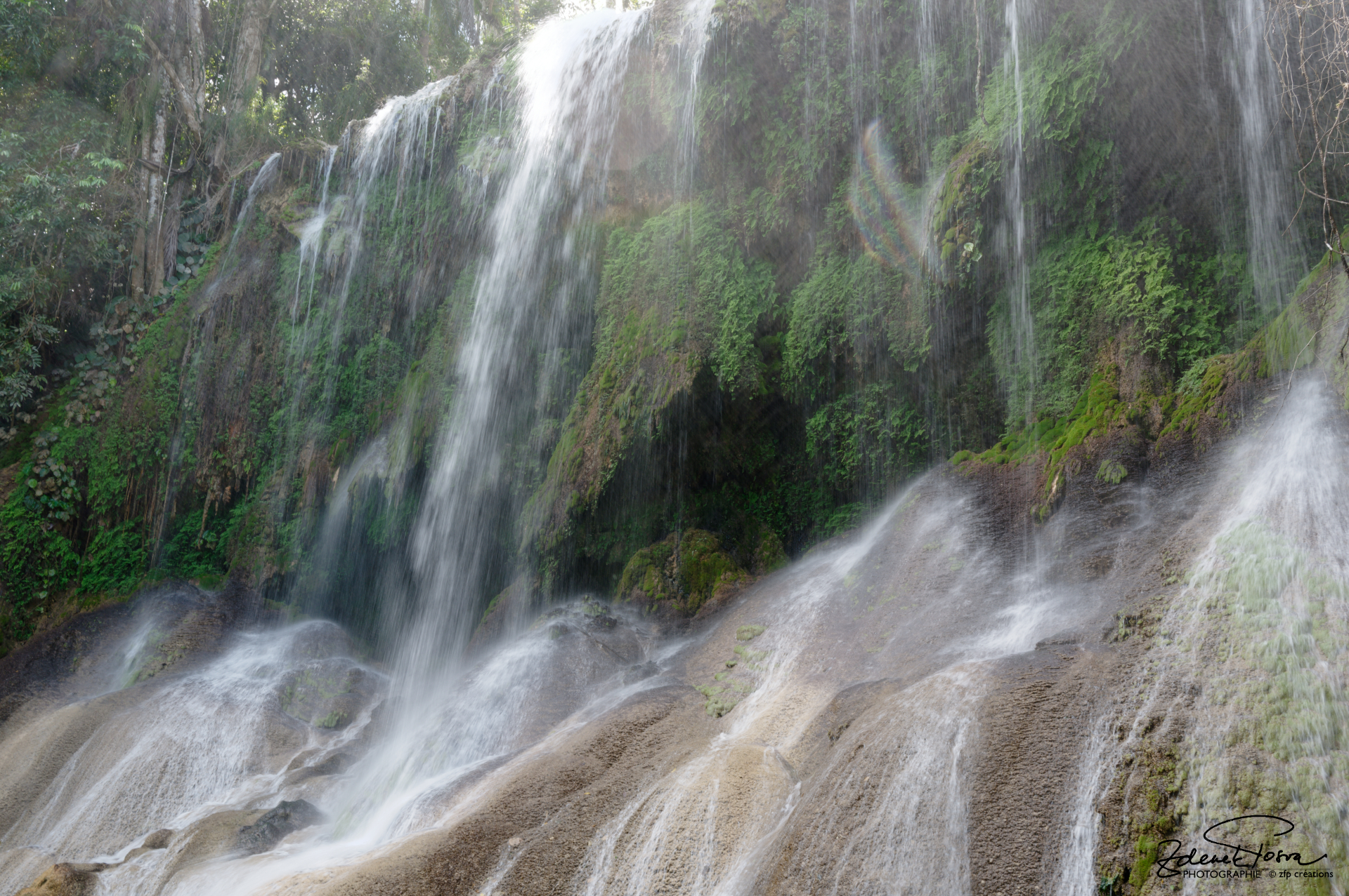 Cascade, Parc El Nicho